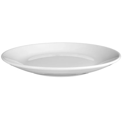 (6 pieces) SELTMANN WEIDEN | Meran Steak & More Side Plates – Flat – Ø 290 mm – White Porcelain – Stackable