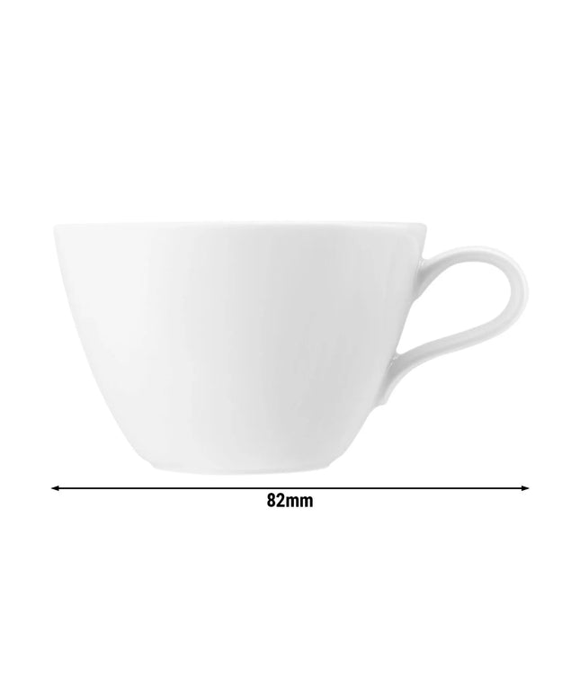 (6 pieces) SELTMANN WEIDEN | Porcelain Coffee Cups Coup Fine Dining – 350 ml - White - High-Gloss