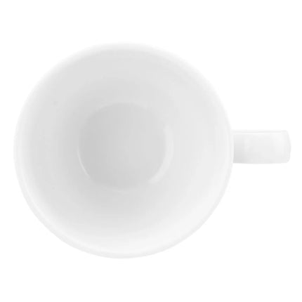 (6 pieces) SELTMANN WEIDEN | Porcelain Coffee Cups Coup Fine Dining – 350 ml - White - High-Gloss