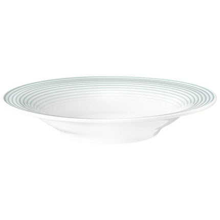 (6 pieces) SELTMANN WEIDEN | Porcelain Salad Plate 19cm – Arctic Blue - Dishwasher/Microwave Safe