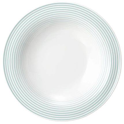 (6 pieces) SELTMANN WEIDEN | Porcelain Salad Plate 19cm – Arctic Blue - Dishwasher/Microwave Safe