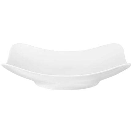 (6 pieces) SELTMANN WEIDEN | Square Coupe Bowl – 220 × 220 mm - White - Porcelain - Coup Fine Dining