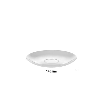 (6 pieces) – WMF | AVA – Cup Saucer – Ø 140 mm – for Barista Cup 180 ml & Tea Cup 240 ml