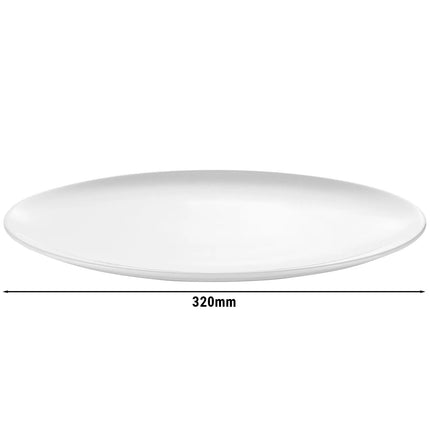 (6 pieces) – WMF | BALANCE – Flat Coupe Plate – Ø 320 mm