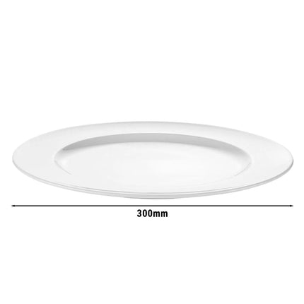 (6 pieces) – WMF | BALANCE – Flat Rim Plate – Ø 300 mm