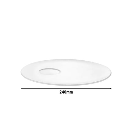 (6 pieces) – WMF | BALANCE – Plate with Recess – Ø 240 mm