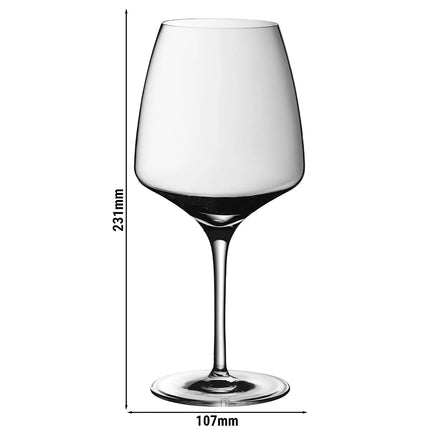 (6 pieces) – WMF | DIVINE – Burgundy Wine Glass 99 – 695 ml