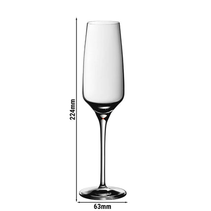 (6 pieces) – WMF | DIVINE – Champagne Flute 07 – 188 ml