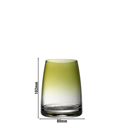 (6 pieces) – WMF | DIVINE COLOR – Water Glass – 325 ml – Olive