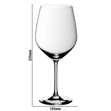 (6 pieces) – WMF | ROYAL – Burgundy Wine Glass 99 – 705 ml