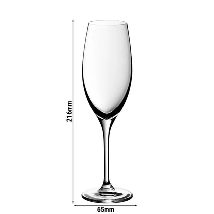 (6 pieces) – WMF | ROYAL – Champagne Glass 29 – 250 ml