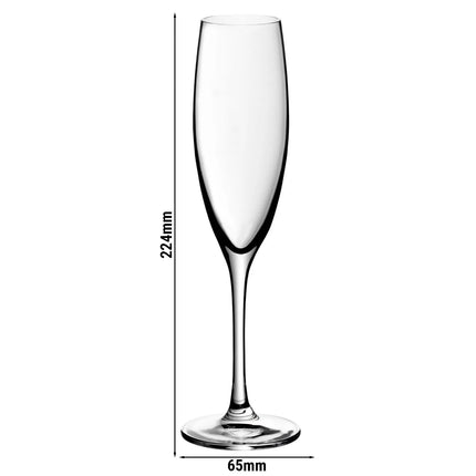 (6 pieces) – WMF | SMART – Champagne Flute 07 – 170 ml