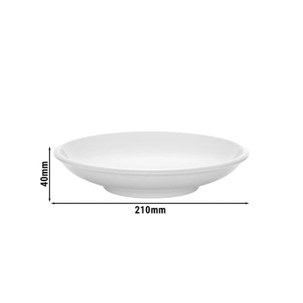 (6 pieces) – WMF | SYNERGY – Deep Coupe Plate – Ø 210 mm