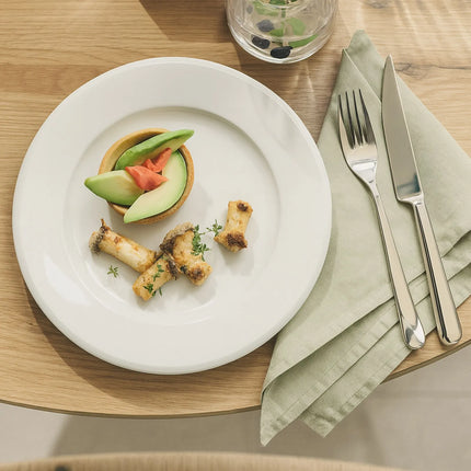 (6 pieces) – WMF | SYNERGY – Flat Dinner Plate – Ø 240 mm