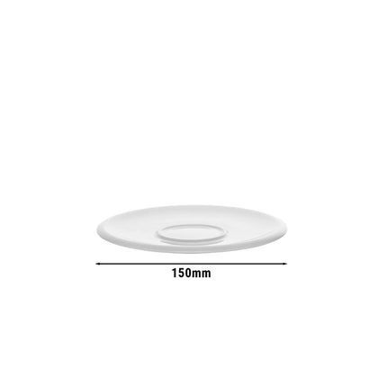 (6 pieces) – WMF | SYNERGY – Multi-Purpose Cup Saucer – Ø 155 mm