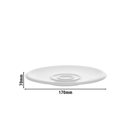(6 pieces) – WMF | SYNERGY – Multi-Purpose Cup Saucer – Ø 170 mm