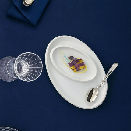 (6 pieces) – WMF | SYNERGY – Oval Platter – 210x120 mm