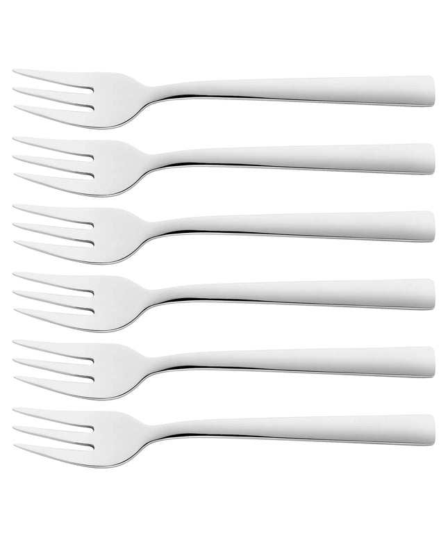 (6) ZWILLING | Dinner Cake Fork Set – Polished Finish - 18/10 Stainless Steel - Dishwasher Safe