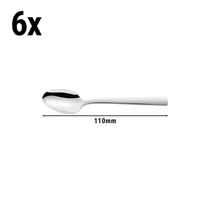 (6) ZWILLING | Dinner Espresso Spoon Set – 18/10 Stainless Steel - Dishwasher Safe
