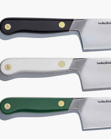 Dao Bếp Trưởng Hedley & Bennett HB001727 20.3cm Cán Thép Đen