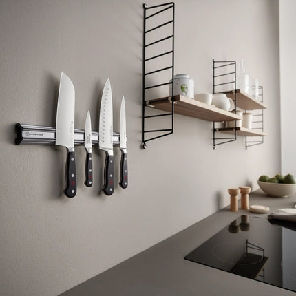 Dao Thợ Thủ Công Wusthof 1040134318 17.8 cm Cán Nhựa Đen Thép Không Gỉ Carbon Cao