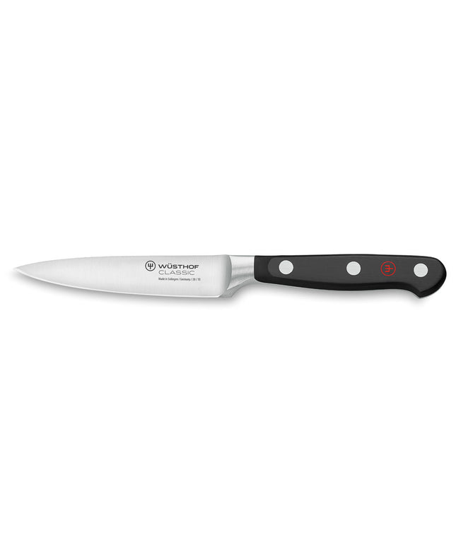 Dao Gọt Wusthof 1040100410 10.2 cm Lưỡi Thẳng Full Tang Rèn