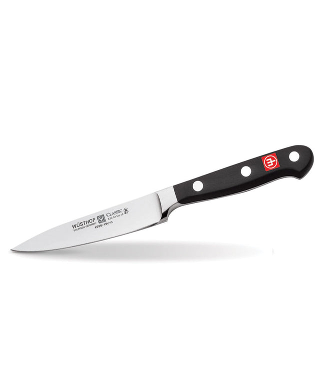 Dao Gọt Wusthof 1040100410 10.2 cm Lưỡi Thẳng Full Tang Rèn
