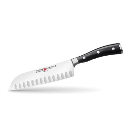 Dao Santoku Wusthof 1040331317 17.8 cm Lưỡi Rỗng Rèn