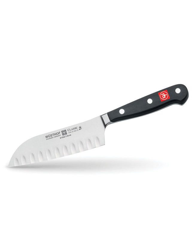 Dao Santoku Wusthof 4182-7 12.7 cm Lưỡi Rỗng