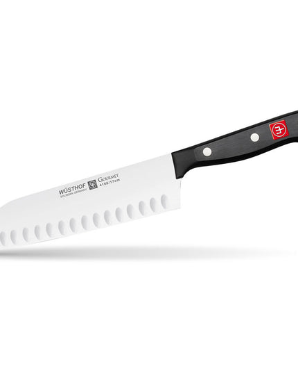 Dao Santoku Wusthof 1025046017 17.8 cm Lưỡi Rỗng Full Tang