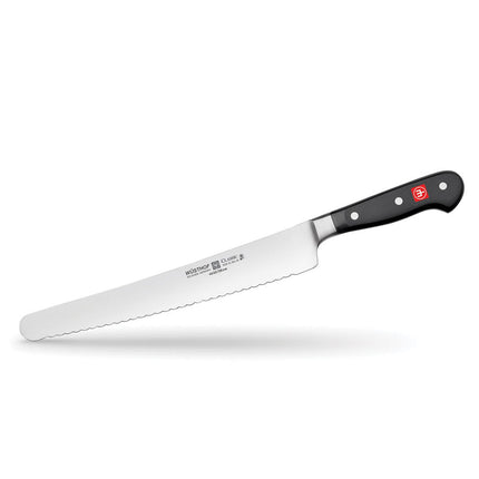 Dao Siêu Thái Lát Wusthof 1040133126 25.4 cm Lưỡi Lượn Sóng Full Tang Rèn