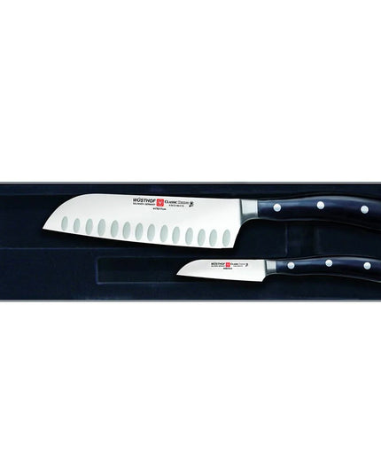 Bộ Dao Nấu Ăn Châu Á Wusthof 1120360201 Dao Santoku 16.5 cm Và Dao Gọt 7.6 cm