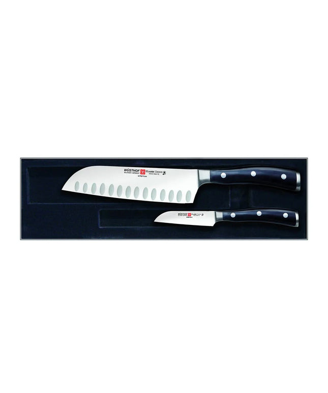 Bộ Dao Nấu Ăn Châu Á Wusthof 1120360201 Dao Santoku 16.5 cm Và Dao Gọt 7.6 cm