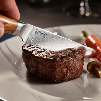 Dao Steak Libbey 2012893 24.8 cm Thép Không Gỉ 13/0 Họa Tiết Reserve