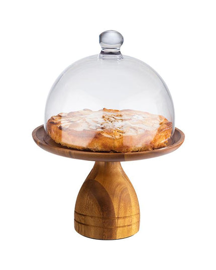 Đế Bánh Tròn Libbey APS33292 24.1 cm Cao 7.9 cm Gỗ Acacia