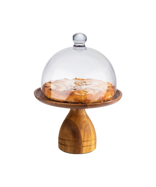 Đế Bánh Tròn Libbey APS33292 24.1 cm Cao 7.9 cm Gỗ Acacia