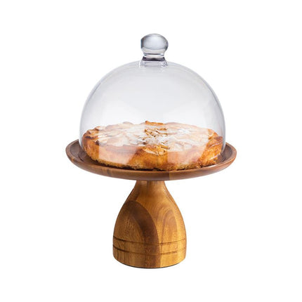 Đế Bánh Tròn Libbey APS33292 24.1 cm Cao 7.9 cm Gỗ Acacia