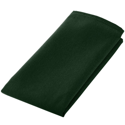 Khăn ăn xanh lá bằng polyester 100% Intedge 46 cm x 46 cm - Gói 12 cái