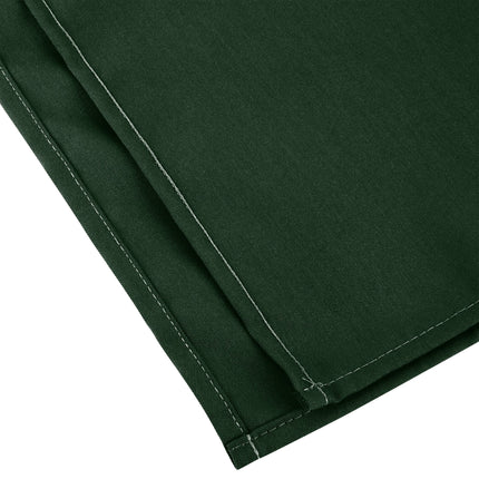 Khăn ăn xanh lá bằng polyester 100% Intedge 46 cm x 46 cm - Gói 12 cái