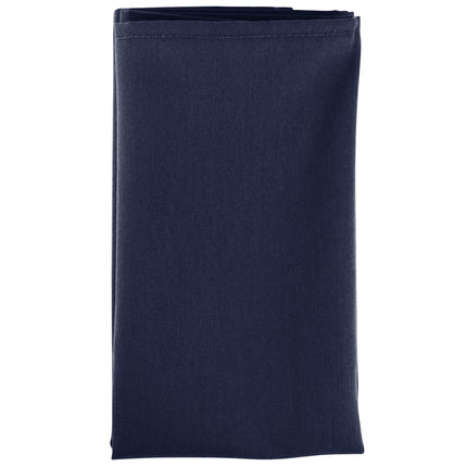 Khăn ăn xanh navy bằng vải pha 65/35 polyester/cotton Intedge 51 cm x 51 cm - Gói 12 cái