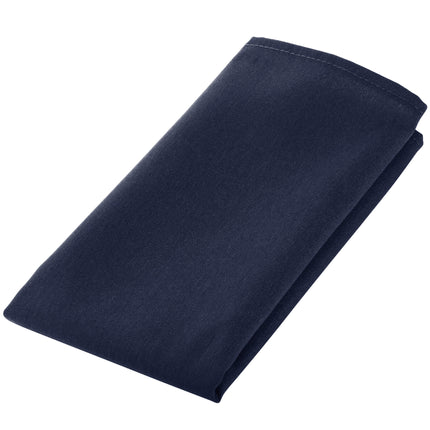 Khăn ăn xanh navy bằng polyester 100% Intedge 46 cm x 46 cm - Gói 12 cái
