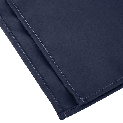 Khăn ăn xanh navy bằng polyester 100% Intedge 46 cm x 46 cm - Gói 12 cái