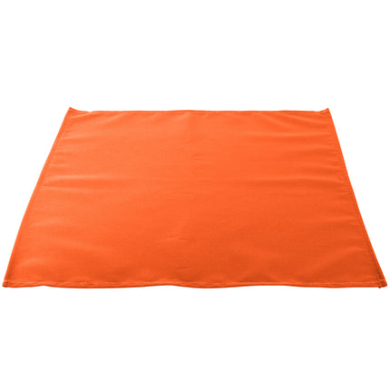 Khăn ăn cam bằng vải pha 65/35 polyester/cotton Intedge 46 cm x 46 cm - Gói 12 cái