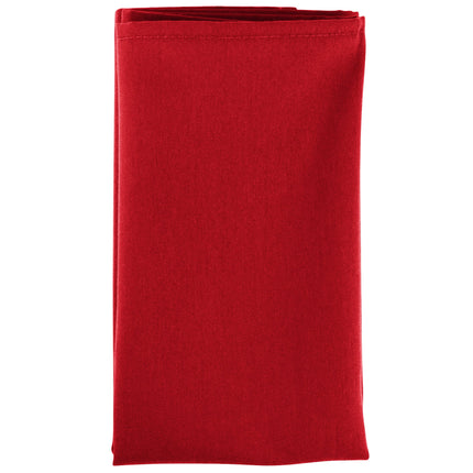 Khăn ăn đỏ bằng vải pha 65/35 polyester/cotton Intedge 51 cm x 51 cm - Gói 12 cái