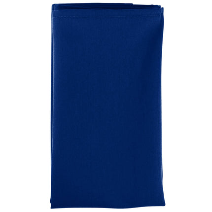 Khăn ăn xanh coban bằng vải pha 65/35 polyester/cotton Intedge 46 cm x 46 cm - Gói 12 cái