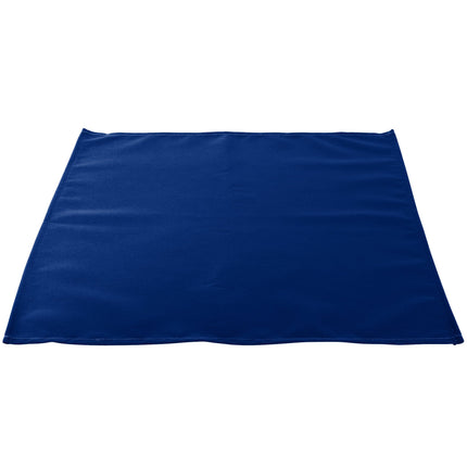 Khăn ăn xanh coban bằng vải pha 65/35 polyester/cotton Intedge 46 cm x 46 cm - Gói 12 cái