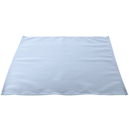 Khăn ăn xanh dương bằng vải pha 65/35 polyester/cotton Intedge 51 cm x 51 cm - Gói 12 cái