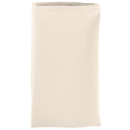 Khăn ăn trắng ngà bằng vải pha 65/35 polyester/cotton Intedge 51 cm x 51 cm - Gói 12 cái