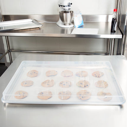 Khay nướng nhôm Vollrath N5300 Wear-Ever full size viền lõi thép 14 gauge 46 x 66 cm