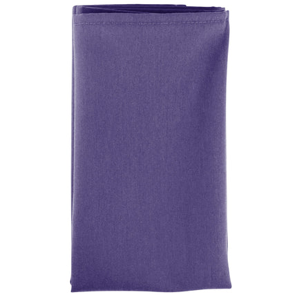 Khăn ăn tím bằng polyester 100% Intedge 51 cm x 51 cm - Gói 12 cái